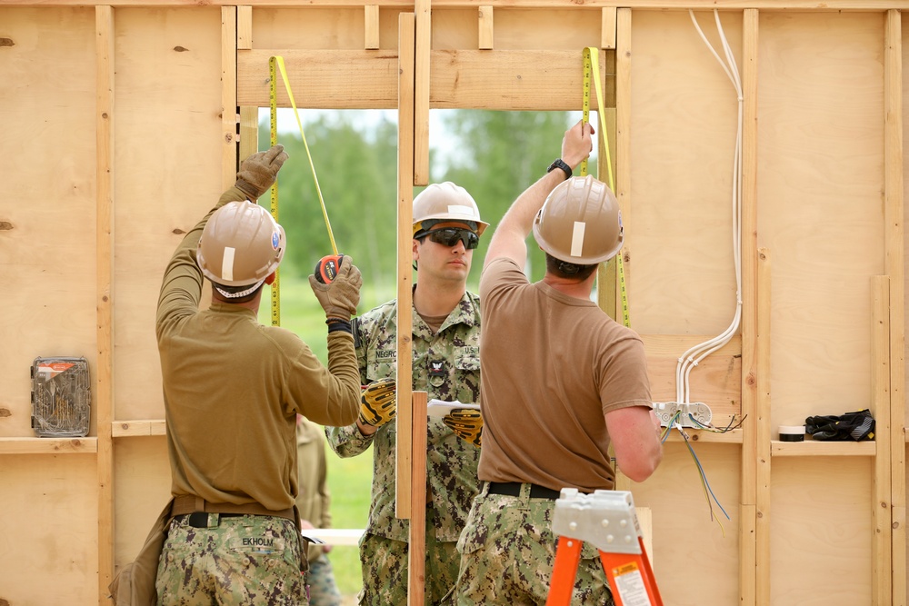 U.S. and Latvian Forces Expand Camp Capability in Skrunda - BALTOPS25