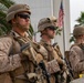 U.S. Marines Stand Guard at Wilshire Federal Building