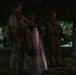 U.S. Marines Stand Guard at Wilshire Federal Building