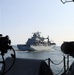 U.S. and NATO Ships Conduct a Replenishment-at-Sea
