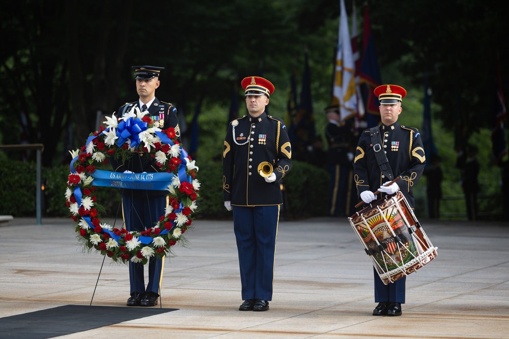 Army Full Honor Wreath Laying Ceremony