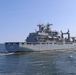 U.S. and NATO Ships Conduct a Replenishment-at-Sea
