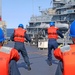 U.S. and NATO Ships Conduct a Replenishment-at-Sea