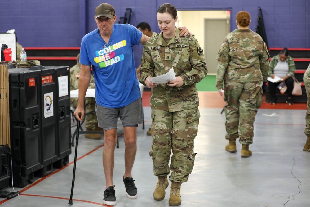 Army Reserve Unit conducts inaugural Innovative Readiness Training for the MOWA Choctaw Community