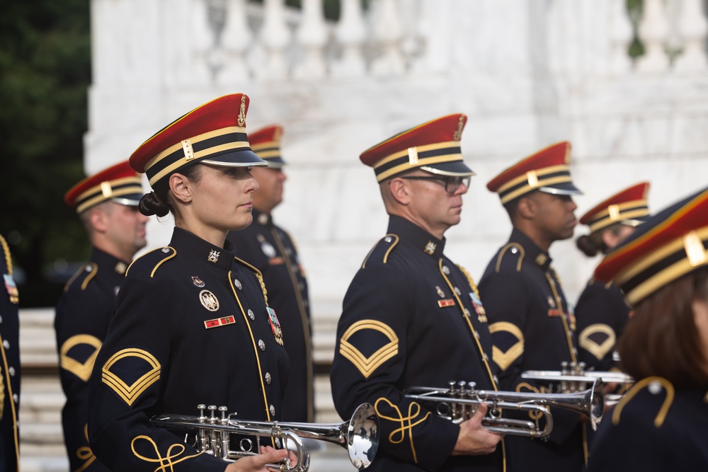 Wreath Laying in honor of Army's 250th Birthday