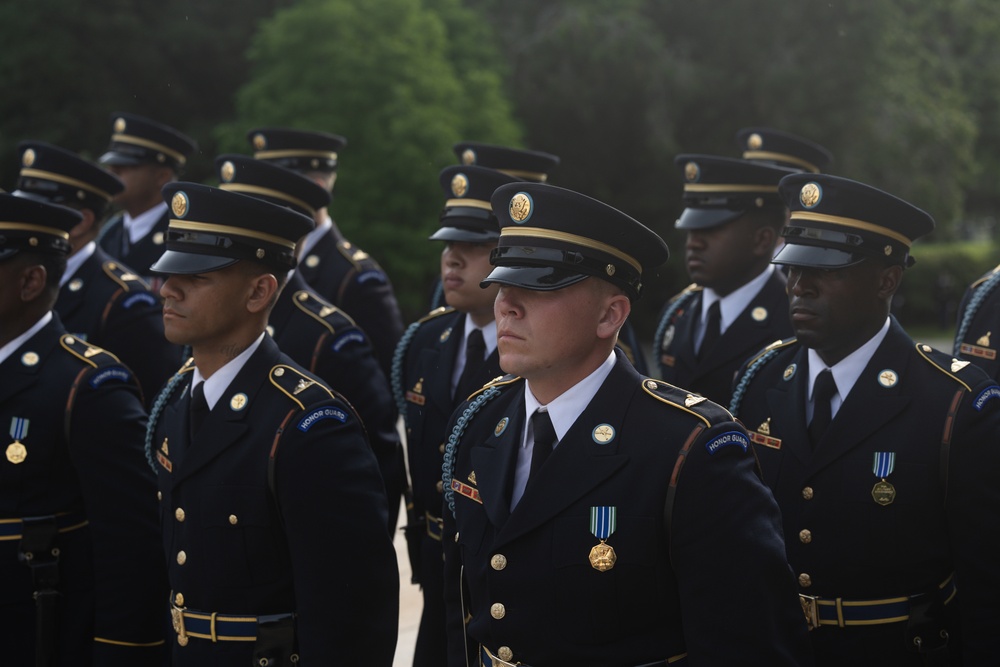 Wreath Laying in honor of Army's 250th Birthday