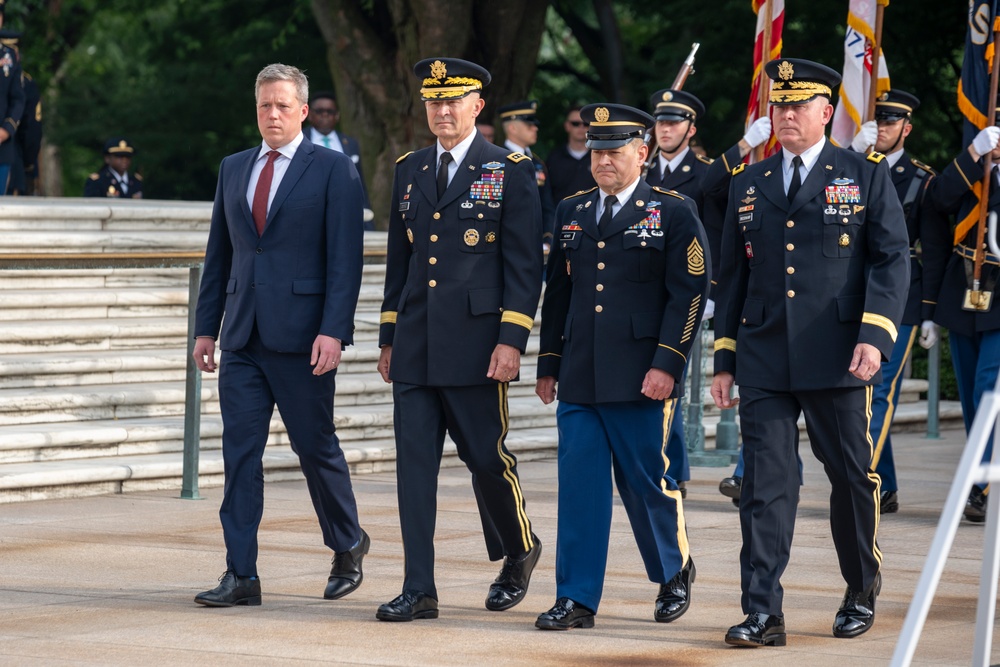 Army's 250th Birthday Wreath Laying Ceremony