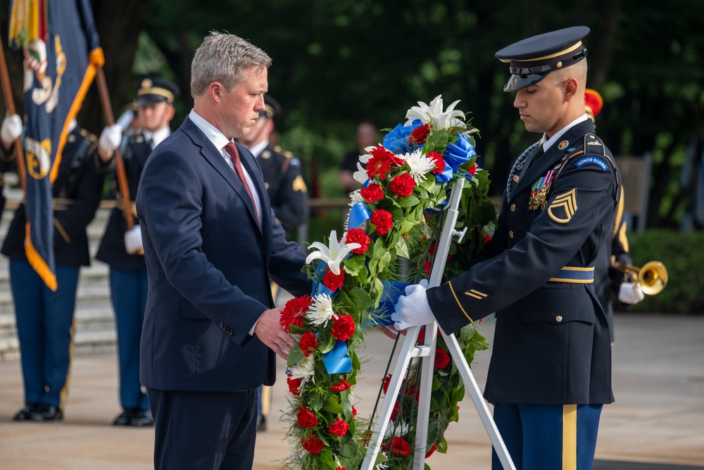 Army's 250th Birthday Wreath Laying Ceremony
