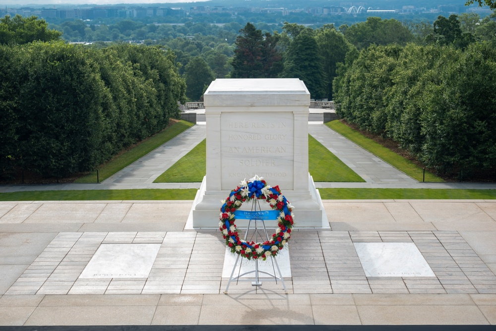 Army's 250th Birthday Wreath Laying Ceremony
