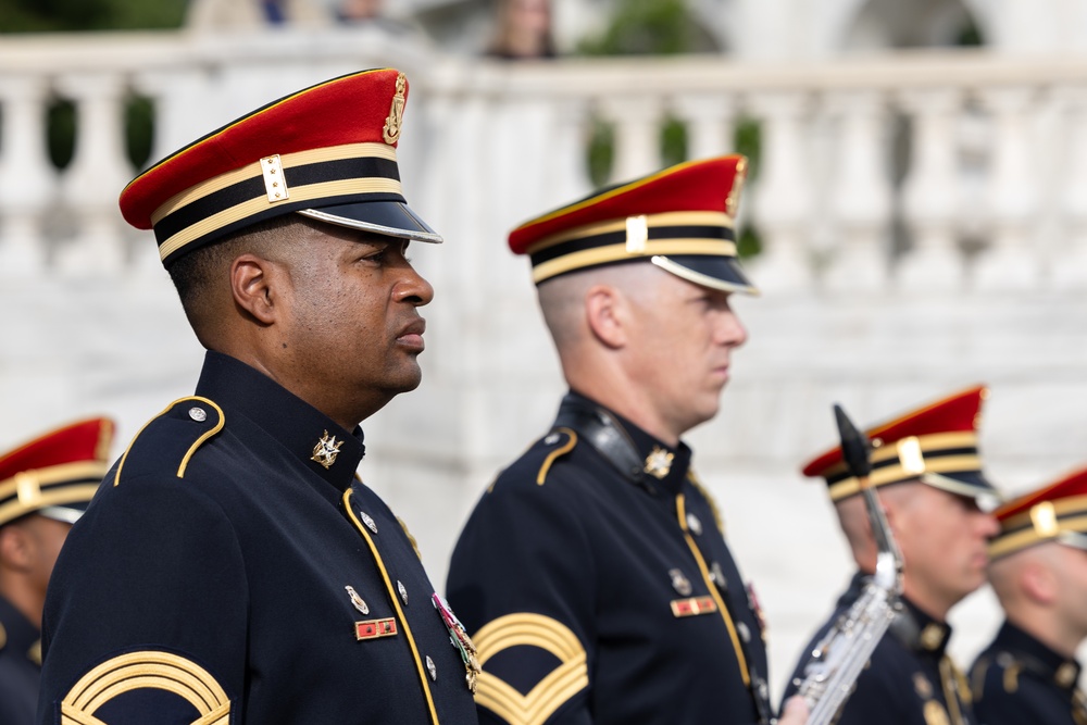 Wreath Laying in honor of Army's 250th Birthday