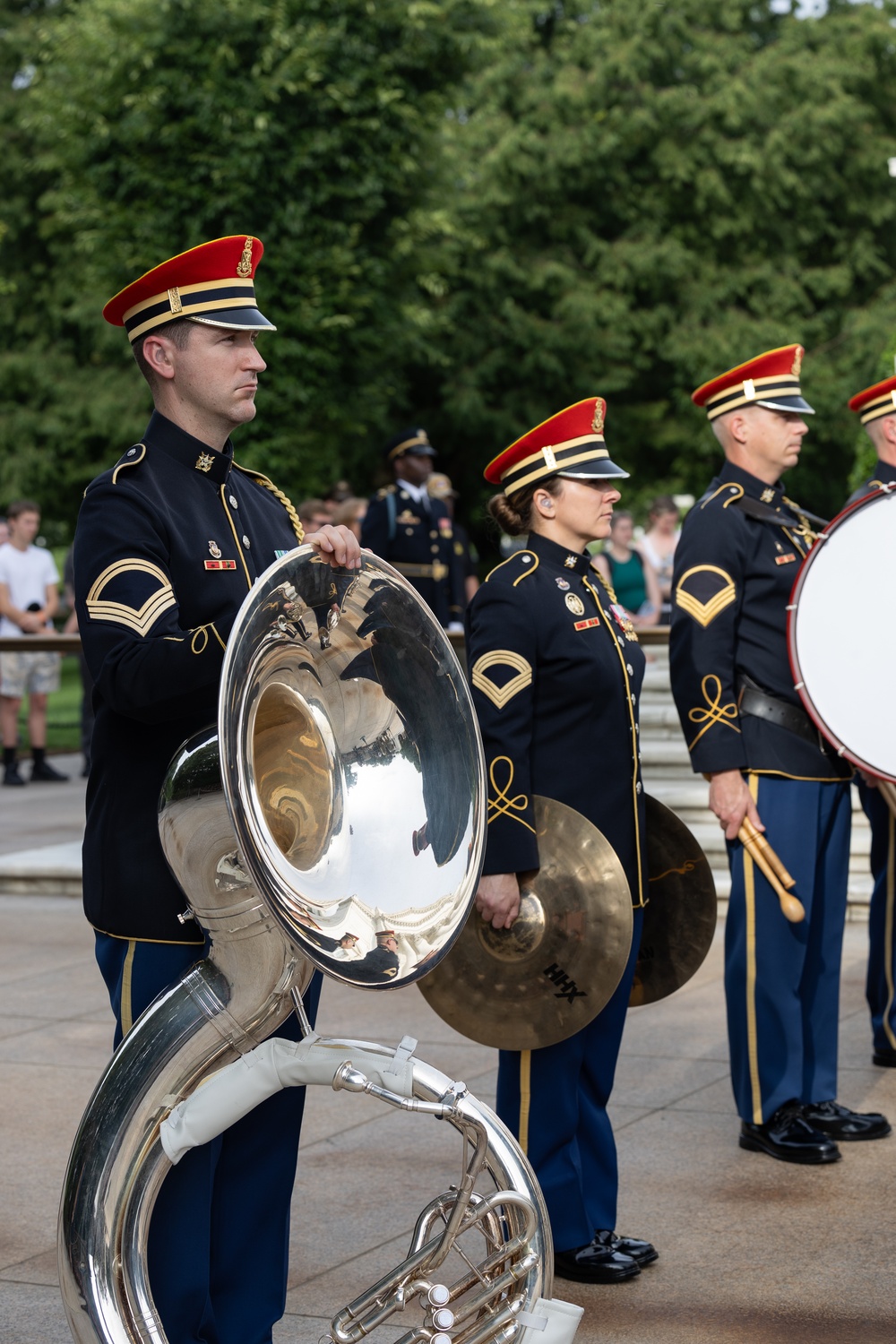 Wreath Laying in honor of Army's 250th Birthday
