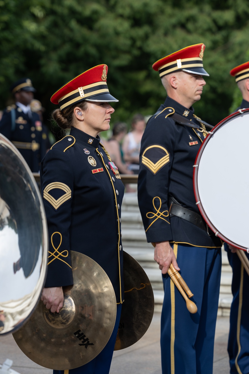 Wreath Laying in honor of Army's 250th Birthday