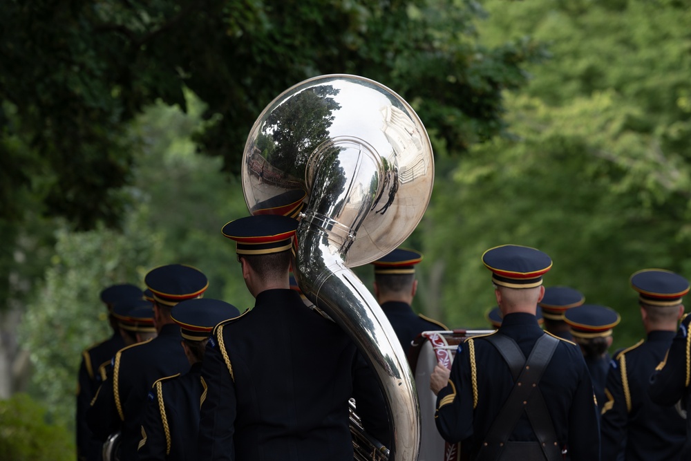 Wreath Laying in honor of Army's 250th Birthday