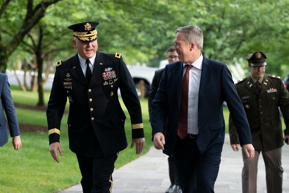 U.S. Army 250th Birthday Wreath-Laying at the Tomb of the Unknown Soldier