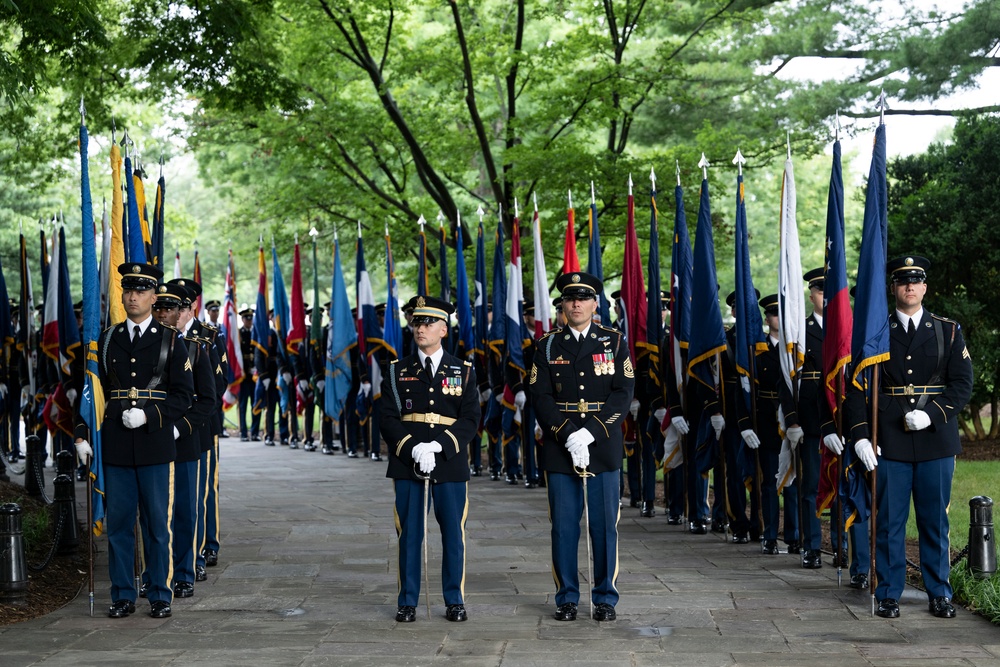 U.S. Army 250th Birthday Wreath-Laying at the Tomb of the Unknown Soldier