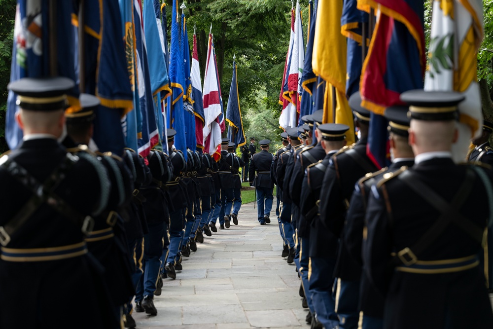 U.S. Army 250th Birthday Wreath-Laying at the Tomb of the Unknown Soldier