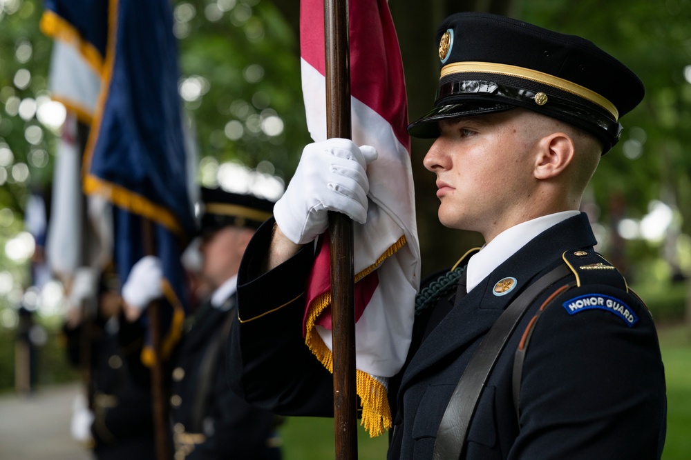 U.S. Army 250th Birthday Wreath-Laying at the Tomb of the Unknown Soldier