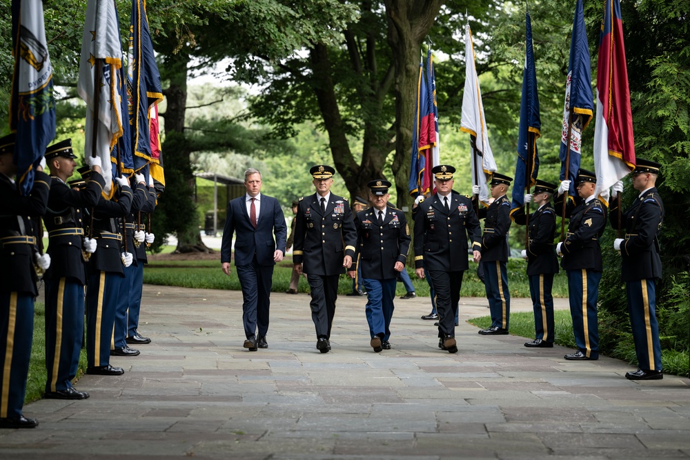 U.S. Army 250th Birthday Wreath-Laying at the Tomb of the Unknown Soldier