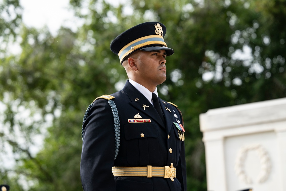 U.S. Army 250th Birthday Wreath-Laying at the Tomb of the Unknown Soldier