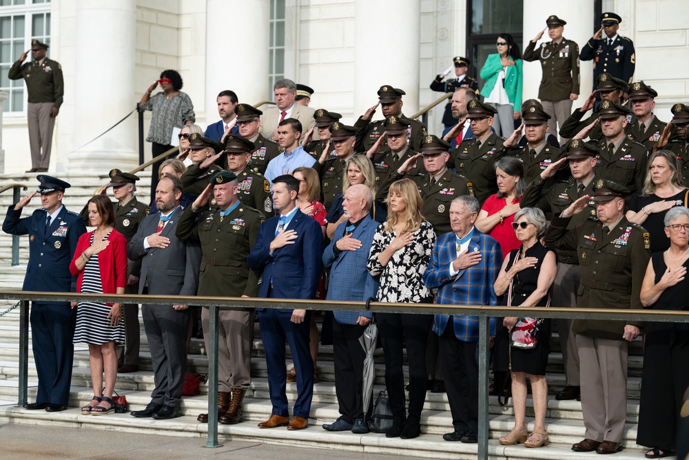 U.S. Army 250th Birthday Wreath-Laying at the Tomb of the Unknown Soldier
