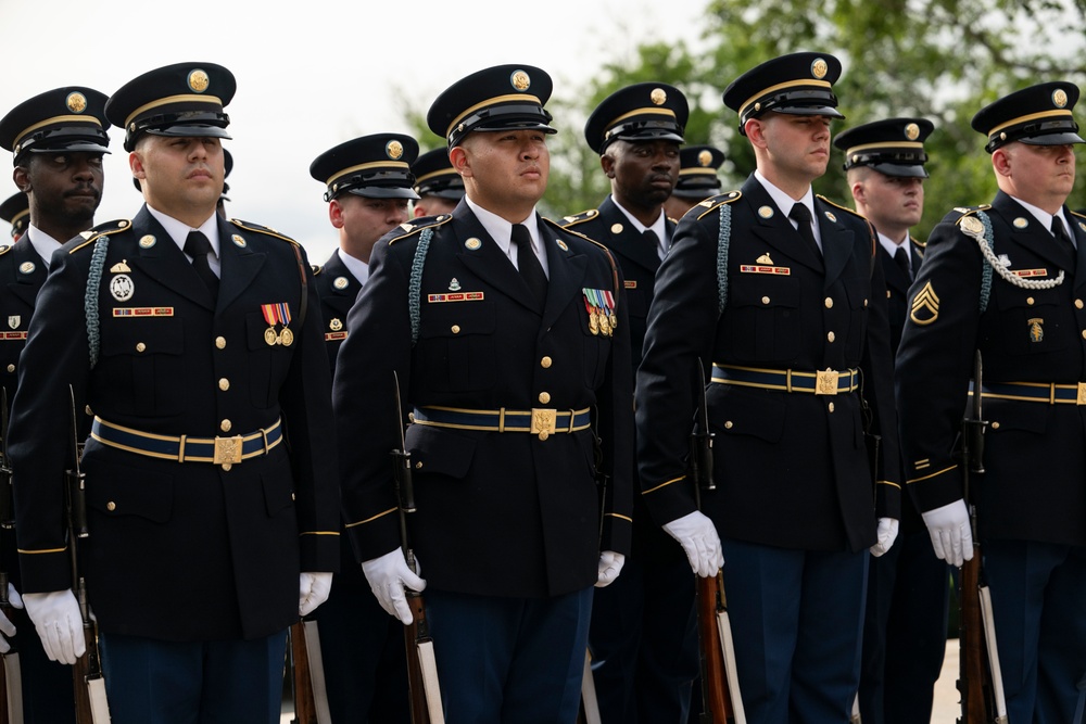 U.S. Army 250th Birthday Wreath-Laying at the Tomb of the Unknown Soldier