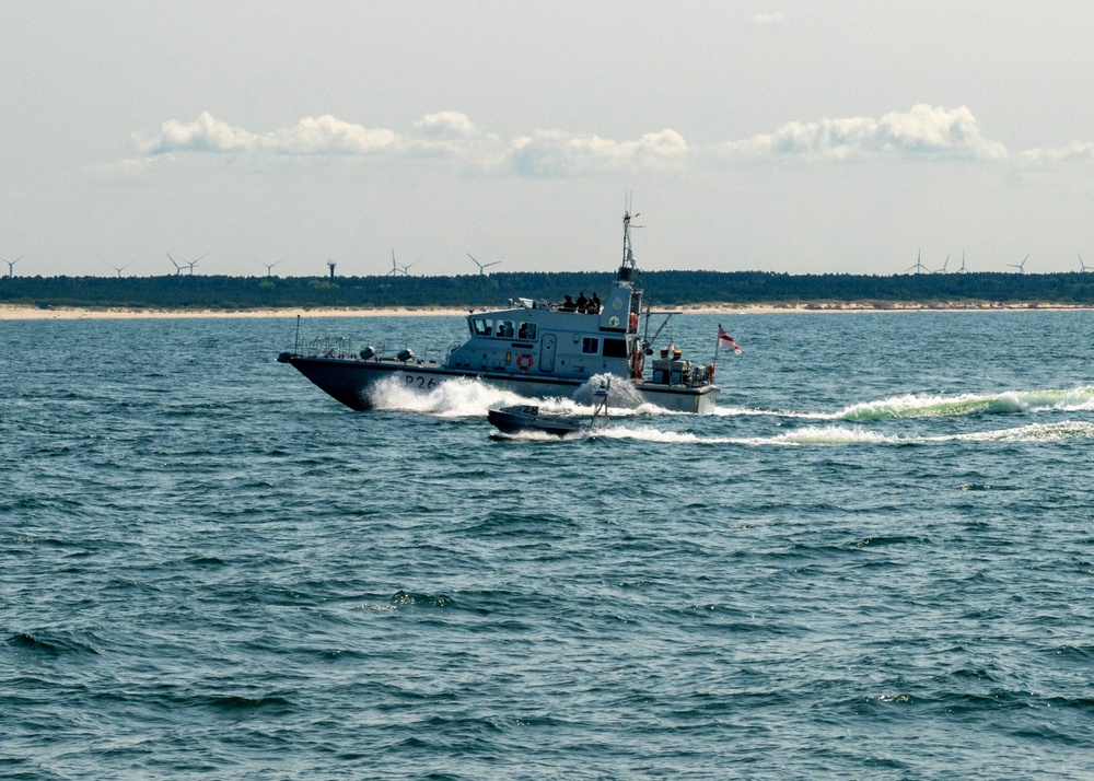 CTF 66 conducts counter USV operations with Royal Navy during BALTOPS 25 CTF 66 conducts counter USV operations with Royal Navy during BALTOPS 25