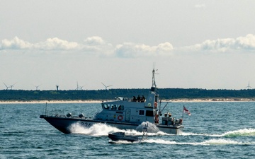 CTF 66 conducts counter USV operations with Royal Navy during BALTOPS 25