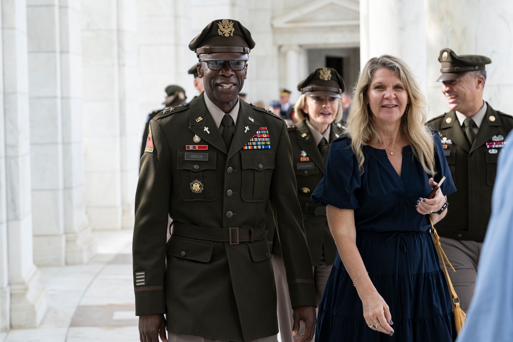 U.S. Army 250th Birthday Wreath-Laying at the Tomb of the Unknown Soldier