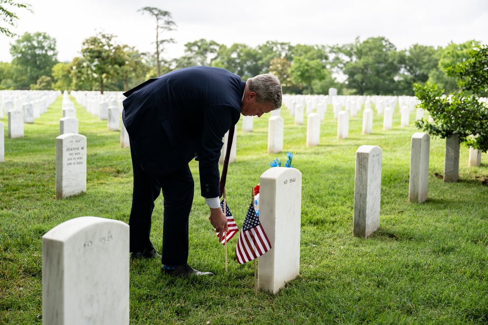 U.S. Army 250th Birthday Wreath-Laying at the Tomb of the Unknown Soldier