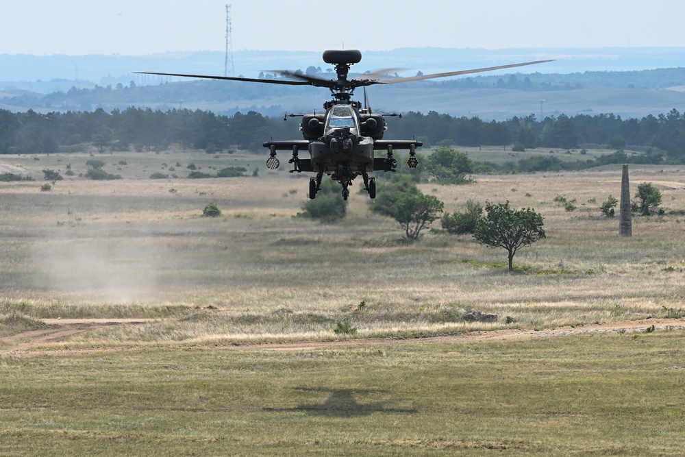 Saber Guardian 25: 12th CAB Live Fire Exercise
