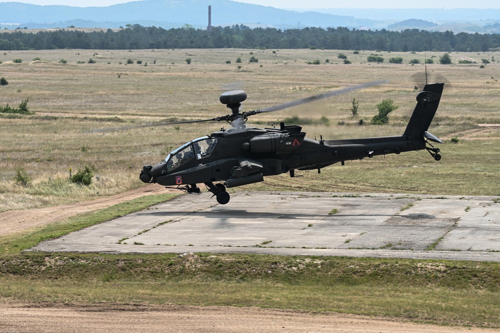 Saber Guardian 25: 12th CAB Live Fire Exercise