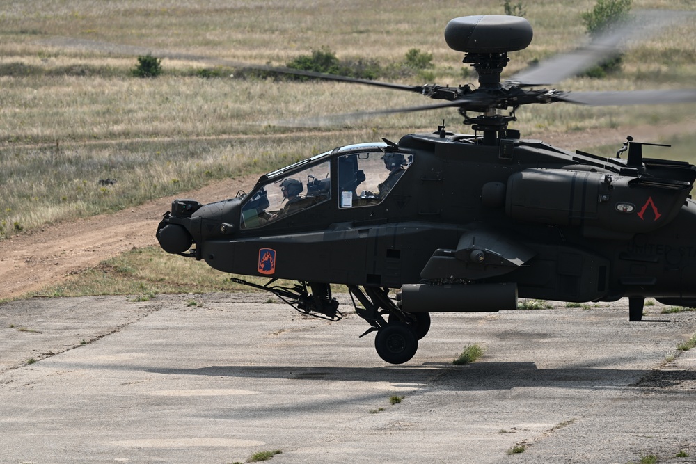 Saber Guardian 25: 12th CAB Live Fire Exercise