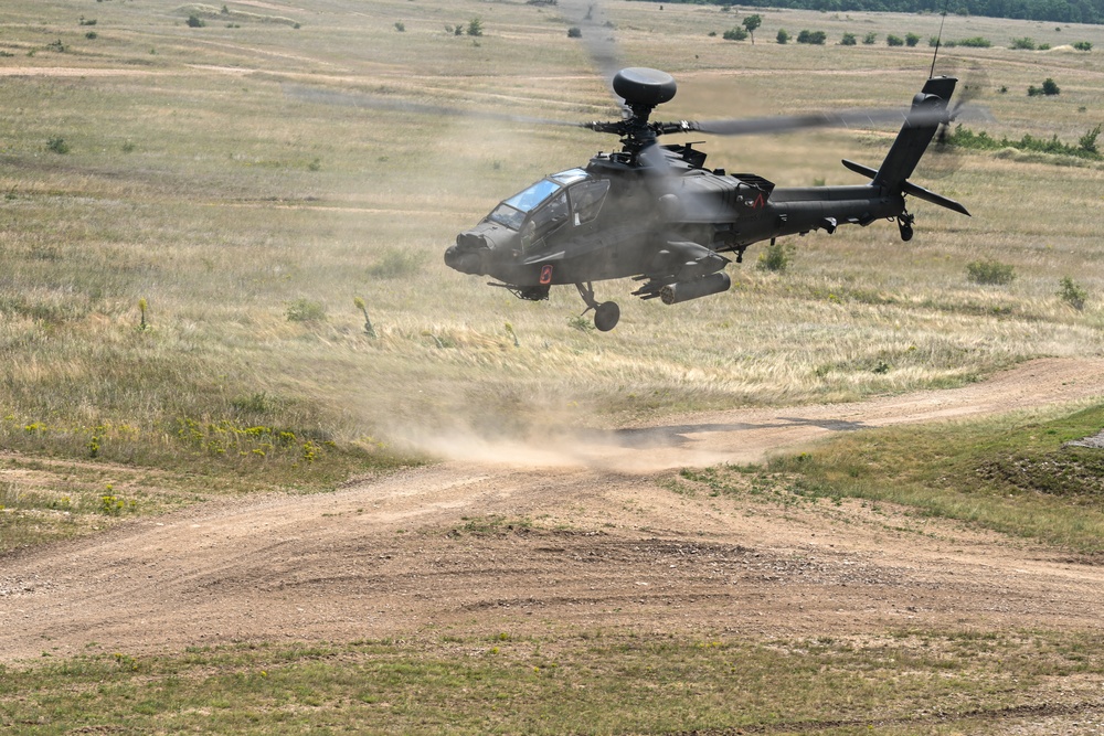 Saber Guardian 25: 12th CAB Live Fire Exercise