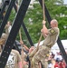82nd Airborne Best Squad compete in Army Birthday Fitness Competition
