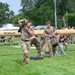82nd Airborne Best Squad compete in Army Birthday Fitness Competition