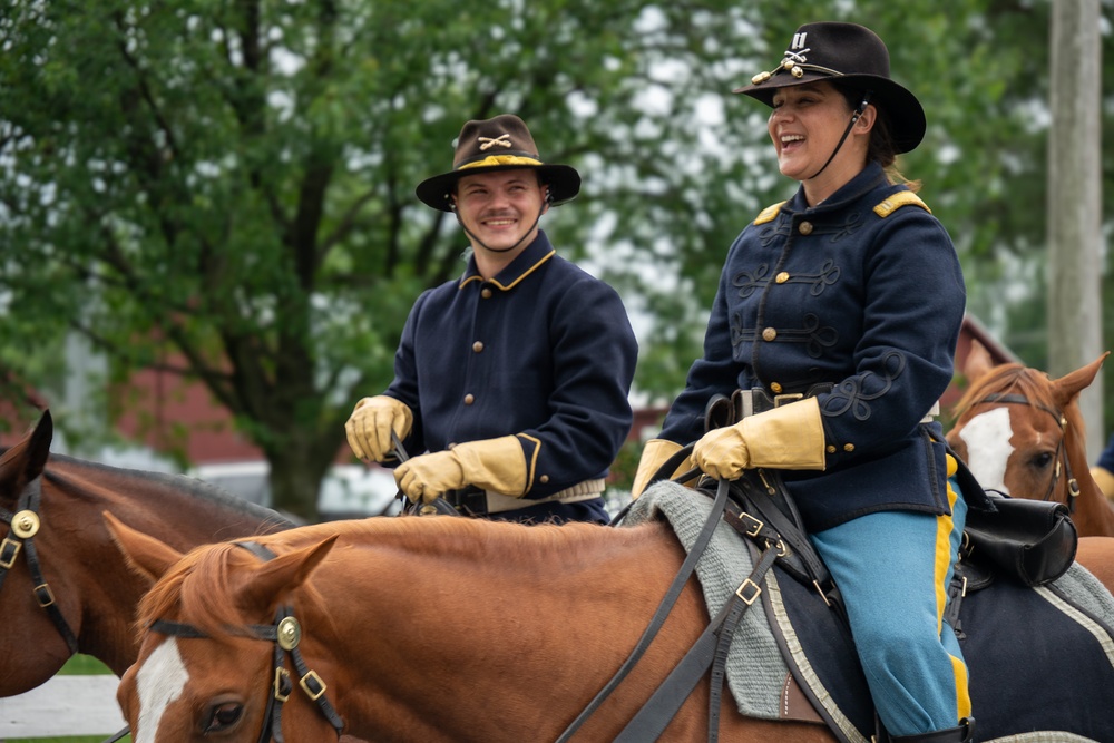 First Team Troopers Ready-Up for the U.S. Army's 250th Birthday Parade