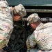 41st FAB washes down MLRS before transportation procedures during Saber Guardian 25