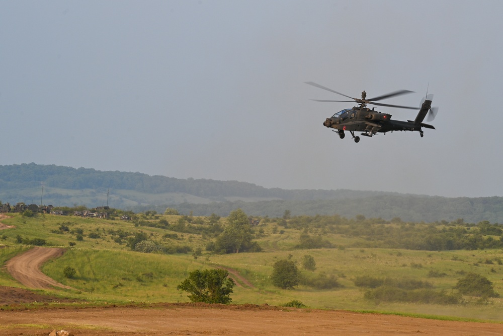 Saber Guardian 25: 12th CAB conducts aerial gunnery exercise