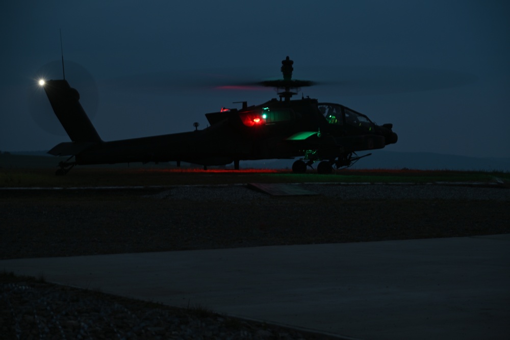 Saber Guardian 25: 12th CAB conducts aerial gunnery exercise