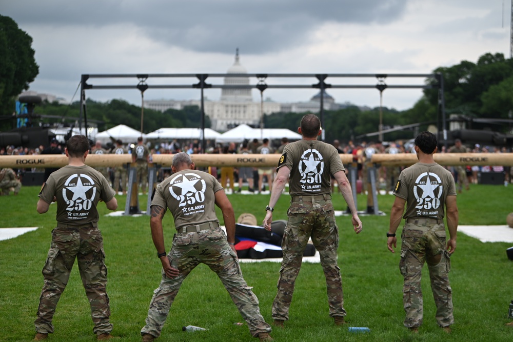 250th Army Birthday Festival Army Fitness Competition