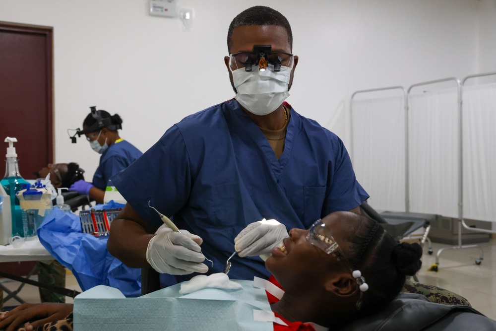 USNS Comfort Grenada Medical Site
