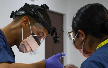 USNS Comfort Grenada Medical Site