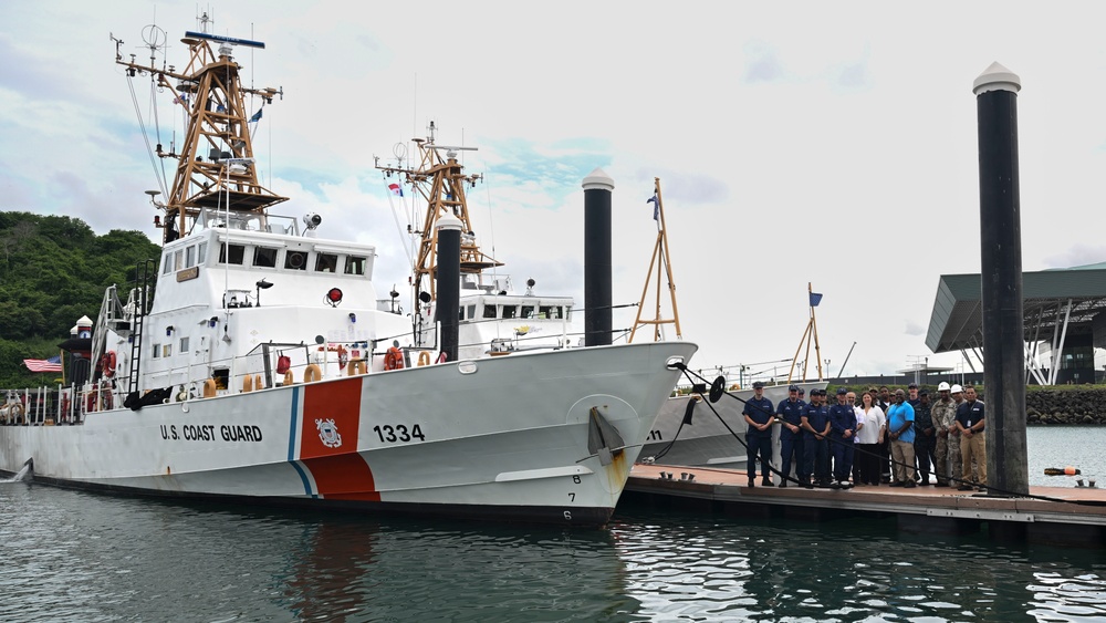 SENAN tours USCG Cutters in Panama