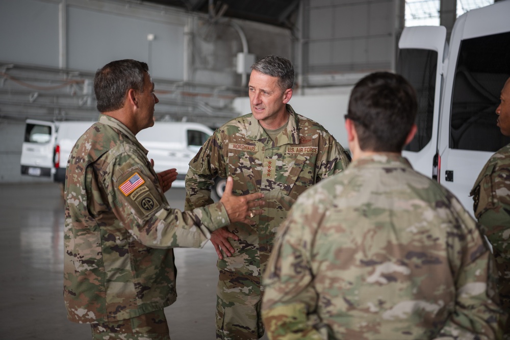 Gen. Nordhaus joins FLNG TAG during MacDill AF Base tour