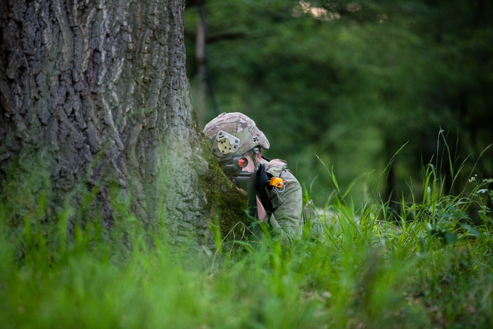 OPFOR attacks 41st FAB during Saber Guardian 25
