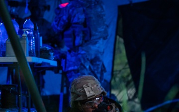 41st FAB medics conduct operations after OPFOR attack during Saber Guardian 25