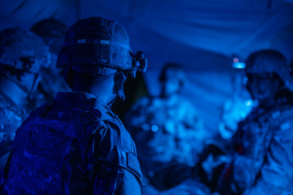 41st FAB medics conduct operations after OPFOR attack during Saber Guardian 25