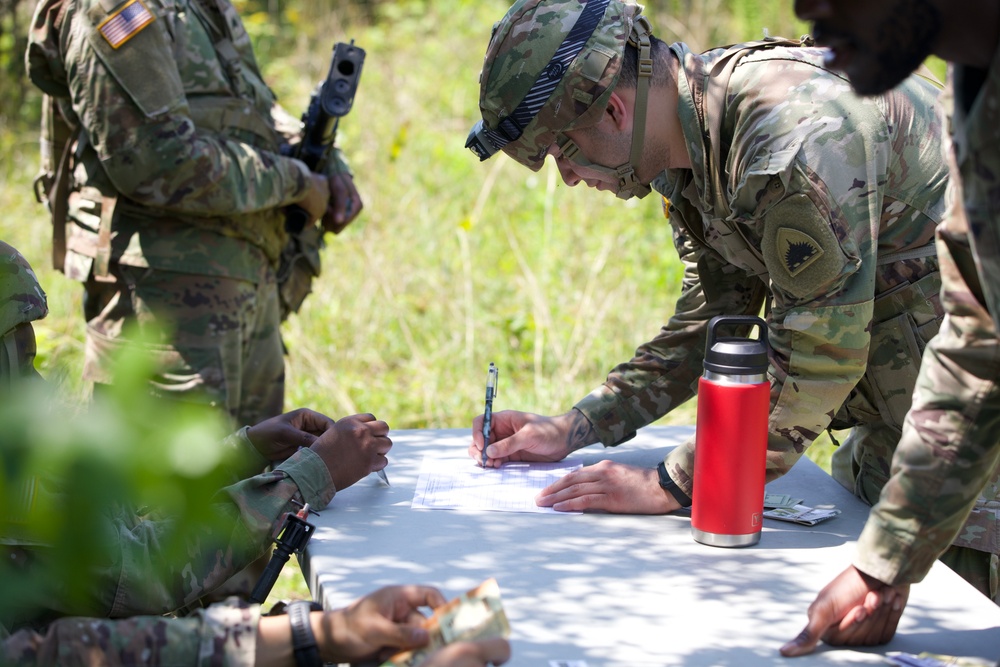 1946th Finance Company Sharpens Financial Operations in Field Training