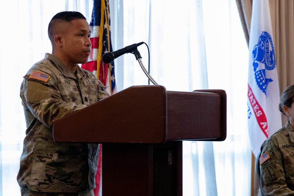 222d BOD Deactivation Ceremony