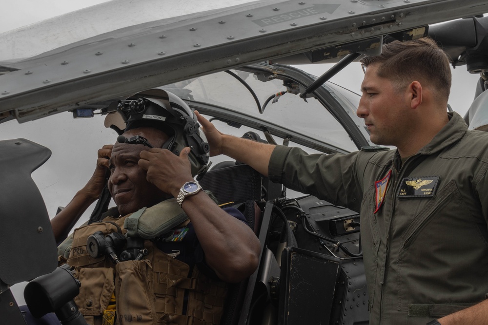 U.S. Marine Corps Viper Squadron hosts Nigerian Air Force